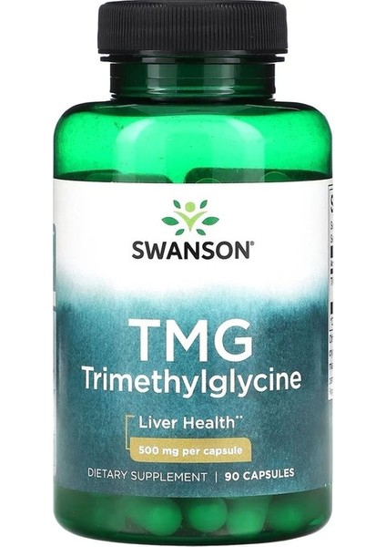 Tmg Trimetilglisin, 500 Mg, 90 Kapsül.usa Menşei.dmmedicine'den