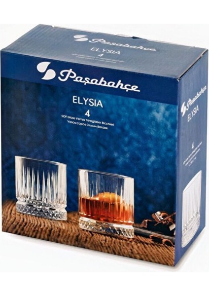 4'lü Beyaz 210 cc Meşrubat Bardağı Seti, Şık ve Dayanıklı Tasarım