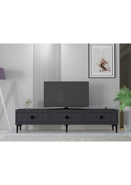 TSA1801A-YUKA Tv Stand 180CM Antrasit