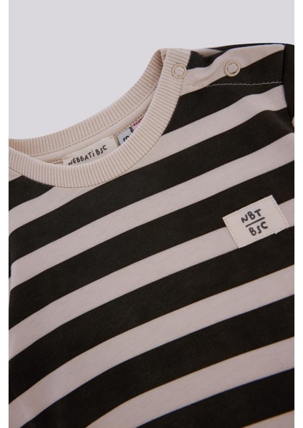 Bg Store Erkek Bebek Çizgili Tshirt modelleri