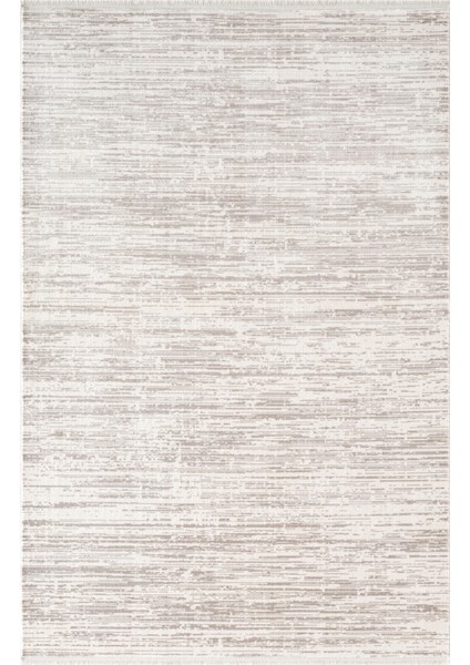 Fresco FC006G Gri Halı Modern Desen 100 Tarak Viskon Parlak Yumuşak Ipek Serisi