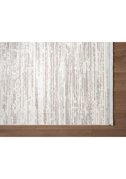 Fresco FC006G Gri Halı Modern Desen 100 Tarak Viskon Parlak Yumuşak Ipek Serisi indirimleri