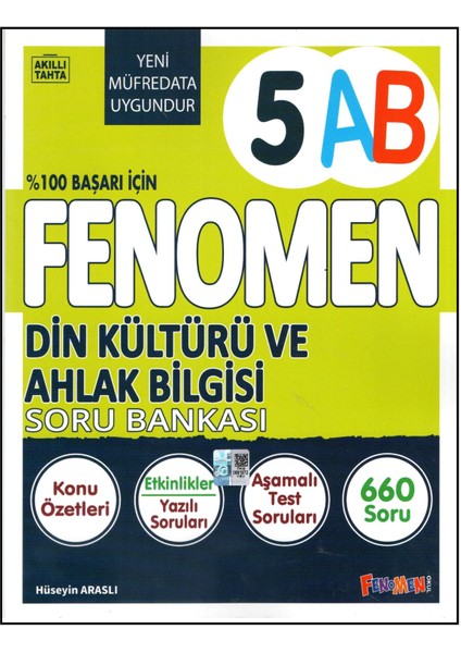 Fenomen 5. Sınıf Din Kültürü ve Ahlak Bilgisi Soru Bankası