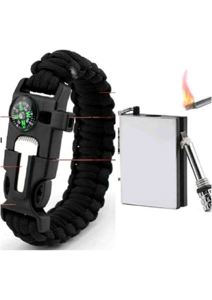 Hayatta Kalma Bilekliği ve Metal Kibrit