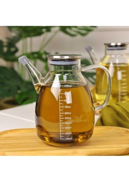 Iki Adet Cam Yağlık ve Sirkelik, 1000ML, Şık ve Dayanıklı Set fiyatları