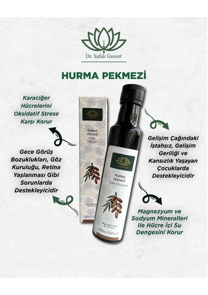 Hurma Pekmezi 250 Ml.
