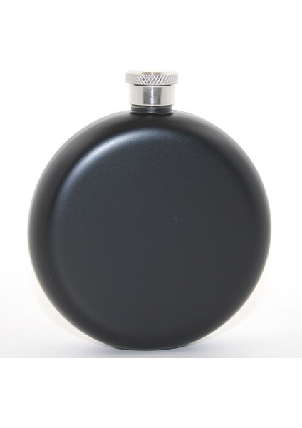 Paslanmaz Çelik Yuvarlak 5 Oz Tekli Matara