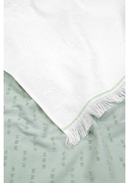 Krem ve Mint Renkli 2'li Mutfak Havlusu Seti, Şık ve Pratik Kullanım Sağlar. modelleri