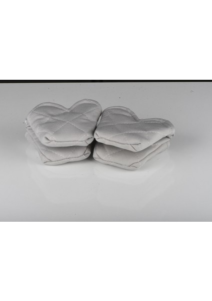 Crab Isıya Dayanıklı Kumaş Fırın Eldiveni 2’li | 15 Saniye 250°C Koruma | Silikon Içermez | Gri fiyatları