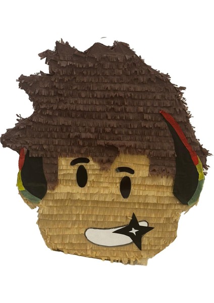 Roblox Face Şekilli Pinyata 45X10X48CM