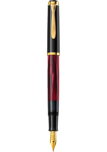 Classic M200 Marbled Red Special Edition Fountain Pen -Ef fiyatları