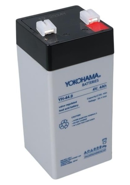 Yokohama Yh-44.0 4 Volt - 4 Amper Dik Akü (46X46X100 Mm)