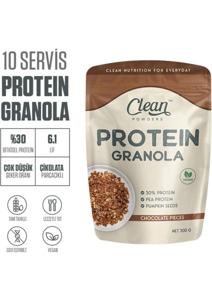 Protein Granola 300 gr Çikolata Parçalı - Proteinli Çikolatalı Fındık Kreması (Protein Spread) 350 gr modelleri