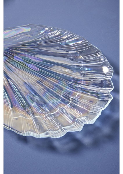 6 Parça Lüsterli Cam Pasta ve Tatlı Seti, 21 Cm, Şık ve Zarif Tasarım modelleri