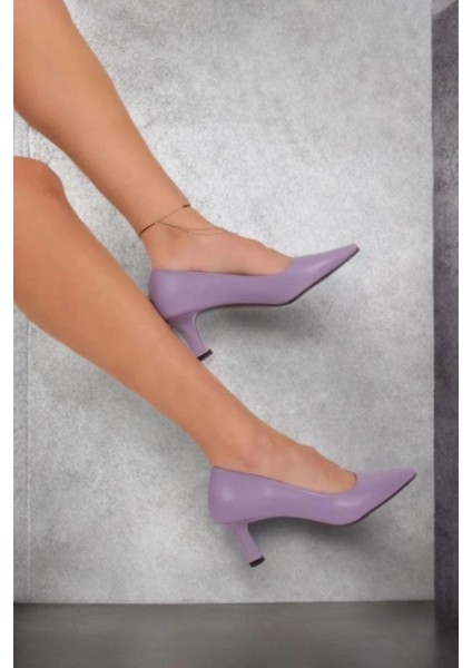 Kadın Sity Lila 6 cm Ince Topuklu Stiletto modelleri