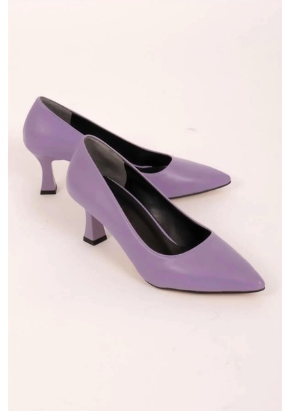 Kadın Sity Lila 6 cm Ince Topuklu Stiletto fırsatları