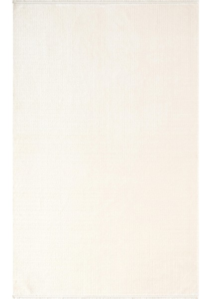 Fresco FC003W Beyaz Halı Modern Desen 100 Tarak Viskon Parlak Yumuşak Ipek Serisi