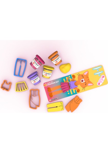 Doğal Oyun Hamuru Sevimli Patiler - Fashion Set modelleri