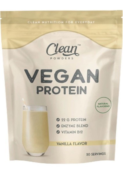 Vegan Protein 600 gr - Çikolata - Vanilya - Kahve 3'lü Set fırsatları