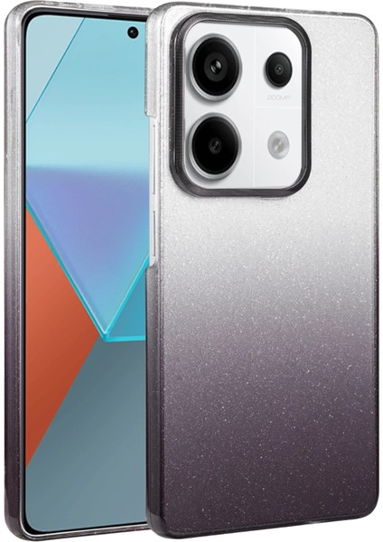 Xiaomi Redmi Note 13 Pro 4g Kılıf Simli Shinys Glossy Renk Geçişli Kapak