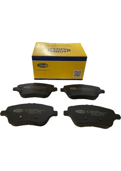 Ford Courier 2014> Ön Fren Balatası | Marelli 323700049900 - AY11 2K021 Ca