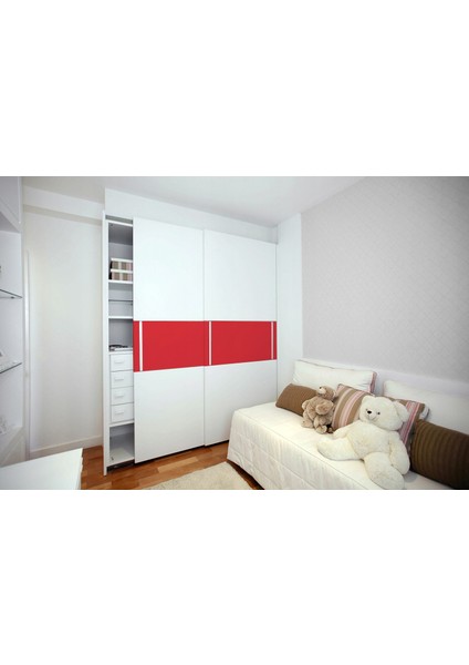 176-0637 Düz Mat Nar Çiçeği Kırmızı Yapışkanlı Folyo ( 45 cm x 1 mt )