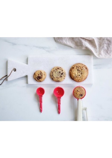 Beyaz Porsiyonlama Kaşığı, Pratik ve Şık Mutfak Gereciği fiyatları