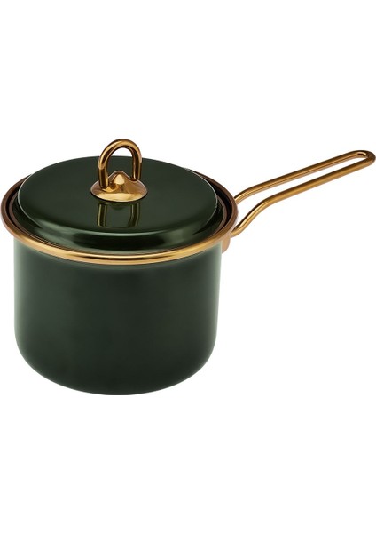 Yeşil 9 cm Emaye Sosluk, Şık ve Dayanıklı Mutfak Gereci modelleri