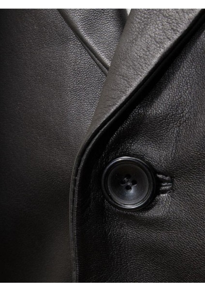 Hakiki Deri Siyah Erkek Deri Blazer: Leskovac fırsatları