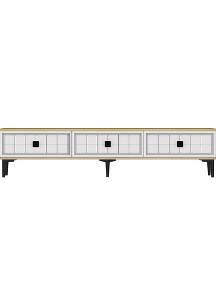 TSA1801DB-YUKA Tv Stand 180CM Safirmeşe-Beyaz modelleri