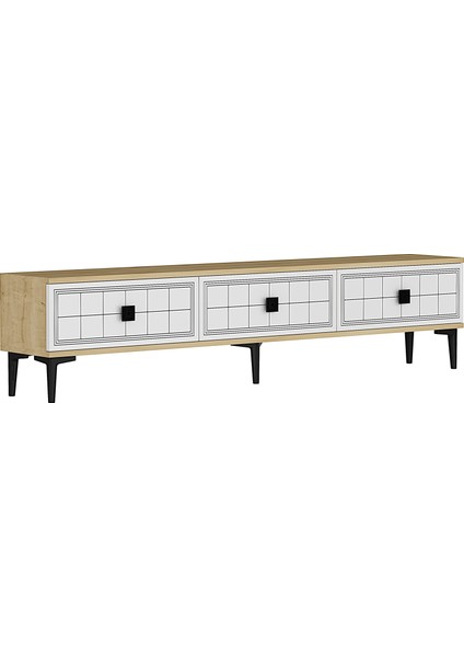 TSA1801DB-YUKA Tv Stand 180CM Safirmeşe-Beyaz indirimleri