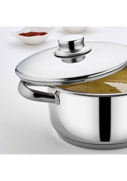 Derin Tencere 20 Cm, Gri, Dayanıklı ve Şık Mutfak Gereci modelleri