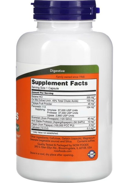 Super Enzymes 180 Kapsül fiyatları