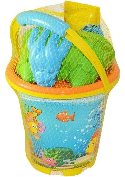 Çok Renkli Büyük Resimli Çok Amaçlı Kova ile Temizlik ve Düzen fiyatları