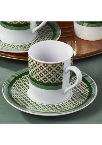 Atina 12 Parça 6 Kişilik Bone Türk Kahvesi Fincan Takımı, Şık ve Kullanışlı Tasarım modelleri