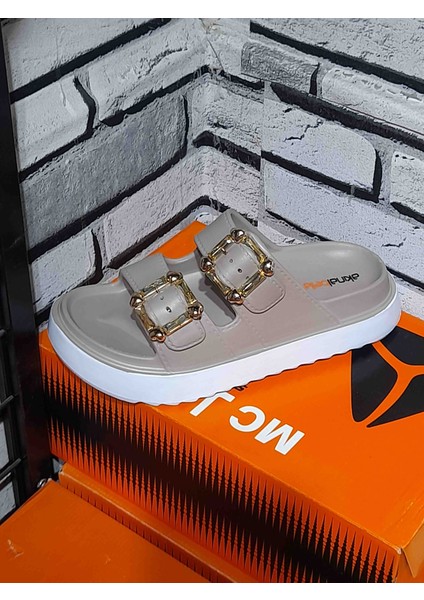 Taşlı Eva Tabanlı Kadın Terliği