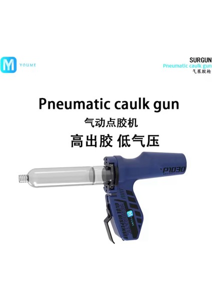 Youme P1030 Pnömatik Şarjlı Jel Tabancası 10CC ve 30CC