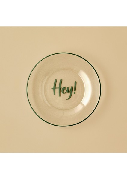 Çok Renkli 4'lü Pasta Tabağı Seti, 19 Cm, Şık ve Renkli Sunumlar Için Mükemmel