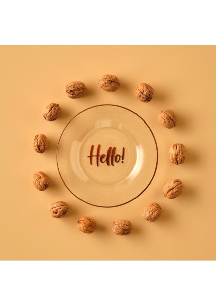 Çok Renkli 4'lü Pasta Tabağı Seti, 19 Cm, Şık ve Renkli Sunumlar Için Mükemmel