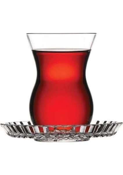 Şık Turuncu 12 Parça Çay Seti, Kaliteli ve Zarif Tasarım modelleri