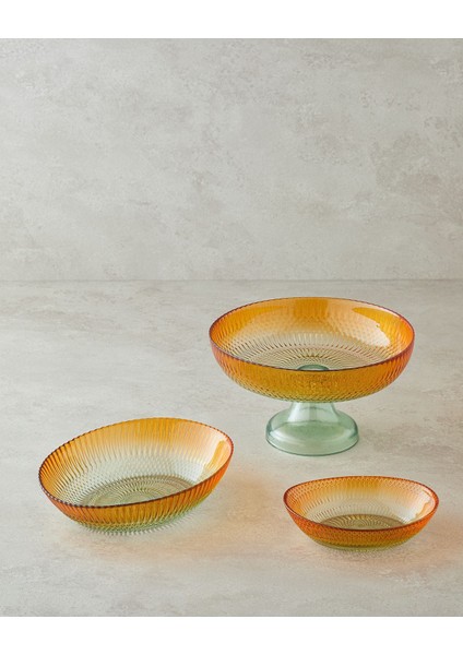 24 cm Yeşil-Turuncu Seramik Kase, Şık ve Dayanıklı Mutfak Gereci modelleri