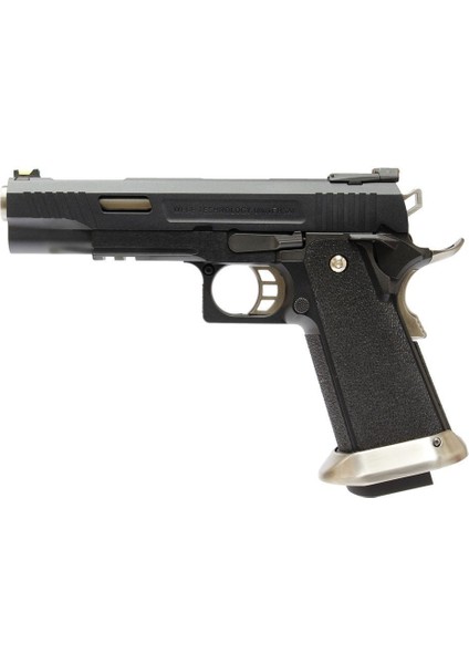 We Force Hi-Capa 5.1" Full Metal Siyah Gbb Airsoft Tabanca