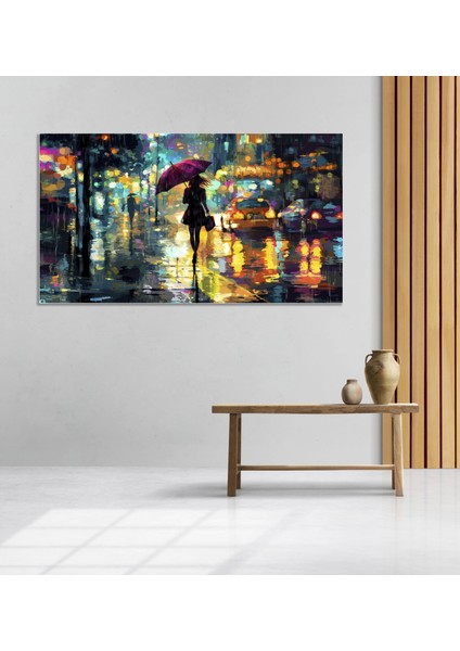 Renk Katan Detaylar BTSYT-0079 Kanvas Tablo