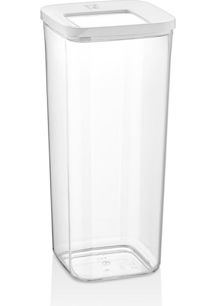 Turuncu Akrilik Kare Saklama Kabı Seti, 9'lu, Dayanıklı ve Şık Tasarım indirimleri