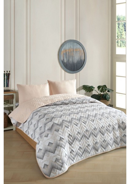 Renkli Kapitone Tek Kişilik Pike Takımı, Çarşafsız, 160X230 cm