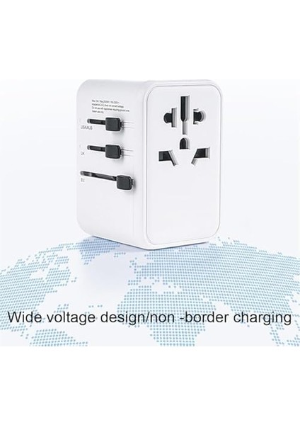 35W 3in1 Type-C Çok Yönlü Şarj Adaptörü Universal Evrensel Seyahat Charge Station fiyatları