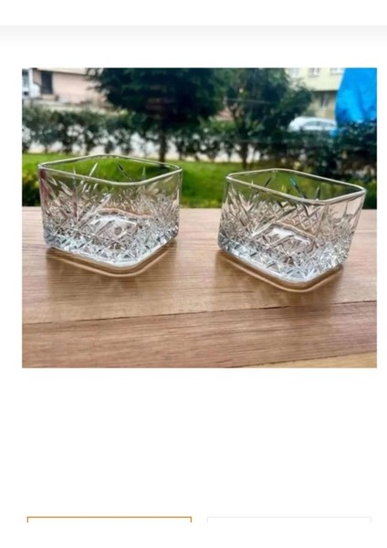 Turuncu 8'li Kare Serisi 235CC Şık Kase Seti fiyatları