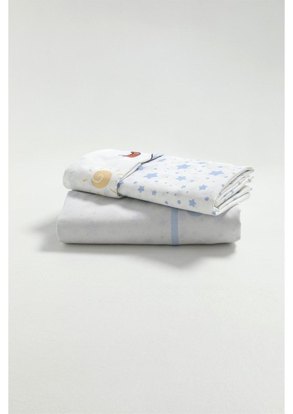 Yumuşak ve Şık Mavi Ranforce Bebek Nevresim Takımı, Rahat Uyku Sağlar. fiyatları