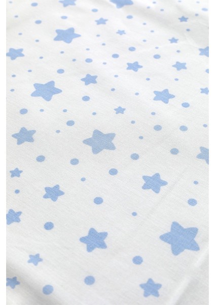 Yumuşak ve Şık Mavi Ranforce Bebek Nevresim Takımı, Rahat Uyku Sağlar. modelleri