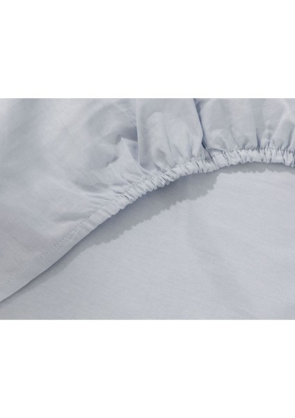 Yumuşak Pamuklu Bebek Lastikli Çarşaf 70X140 cm Mavi modelleri